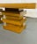 Modern Oak Double Pedestal Base Dining / Conference Table, Geometric Design For Sale - Image 9 of 13