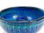 Mid-Century Rimini Blue Glazed Candleholder Bowl attributed to Bitossi for Bitossi, 1950s For Sale - Image 9 of 14