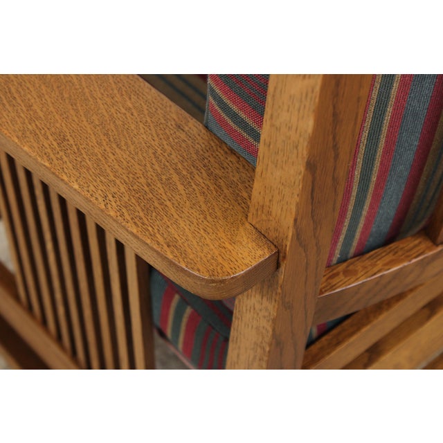 Stickley Arts & Crafts Mission Oak Rocker For Sale - Image 13 of 18