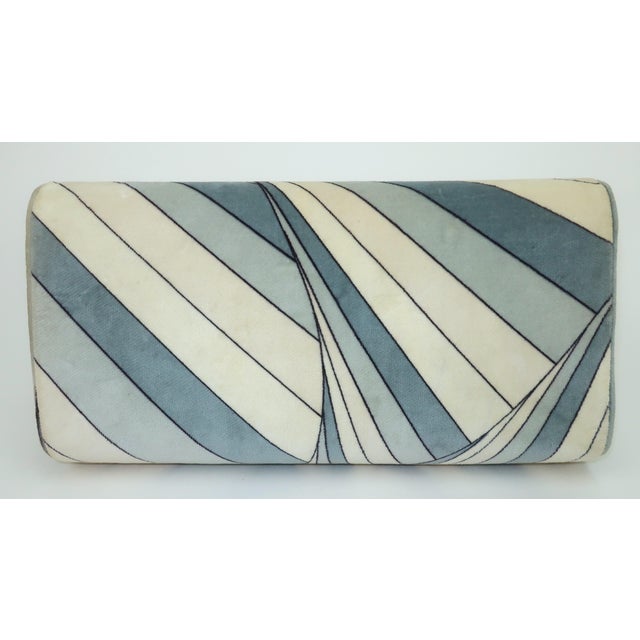 Emilio Pucci Emilio Pucci Italian Velvet Convertible Clutch Shoulder Strap Handbag, c.1970 For Sale - Image 4 of 15