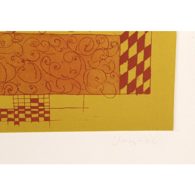 Late 20th Century Acrobat, Claus Hoie Etching, Signed and Numbered in Pencil For Sale - Image 5 of 6