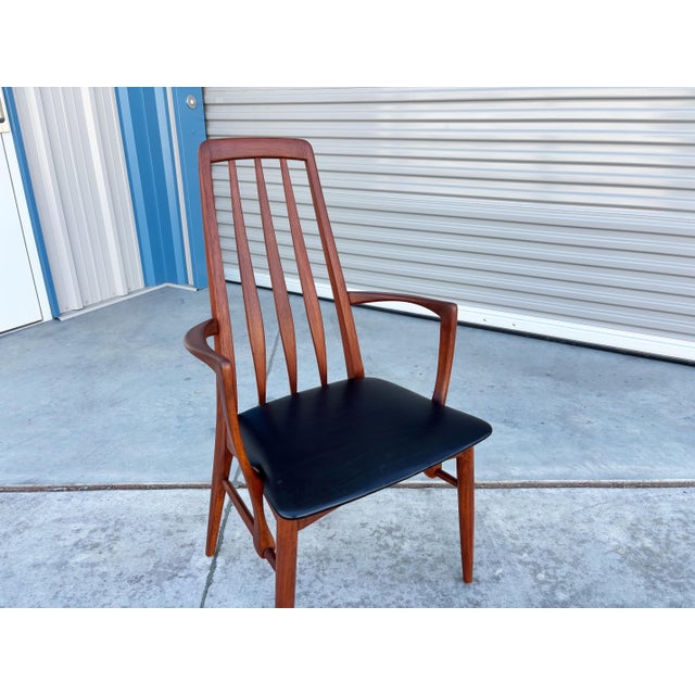 1960s Danish Modern Teak Dining Chairs by Niels Koefoed Set of- 6 For Sale - Image 9 of 12