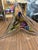 1990s David Goldhagen Handblown Colored Flower Sculpture 15in For Sale - Image 5 of 12