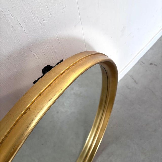 Large Round Mirror, 1960s For Sale - Image 5 of 9