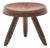 Mid-Century Modern Berger Wood Stool by Charlotte Perriand for Cassina For Sale