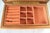 Brown Vintage Wood Jewelry Box For Sale - Image 8 of 14