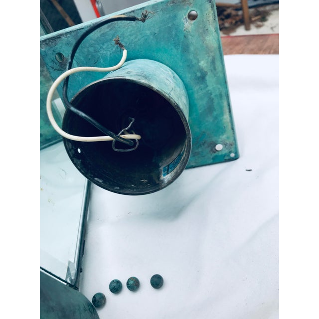 1970s Underwriter Laboratories 4 Light Post Lantern For Sale - Image 9 of 11