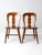 Mid Century Splat Dining Chairs Pair For Sale - Image 13 of 13