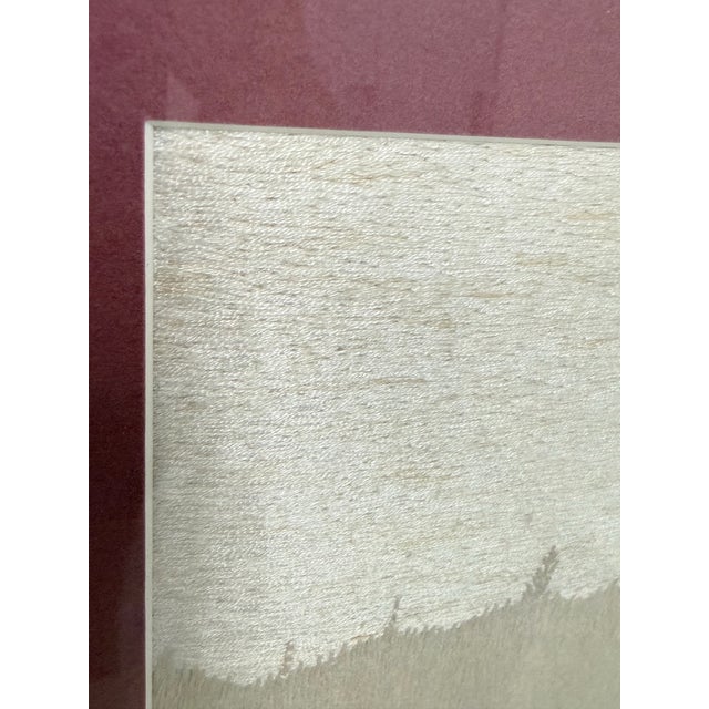 Vietnamese Embroidered Textile Landscape Wall Art, Vintage For Sale In San Francisco - Image 6 of 12