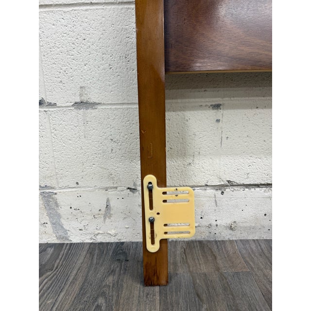 Vintage King Size Traditional Federal Style Raised Recessed Panel Headboard For Sale In Kansas City - Image 6 of 11