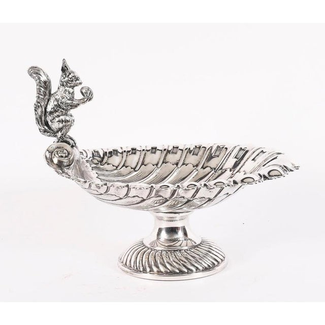 Antique Silver-Plated Squirrel Nut Dish from WMF, 19th Century For Sale - Image 3 of 14