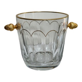 Fabergé Crystal & Gilt Bronze Ice Pail / Champagne Bucket For Sale
