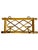 Vintage French Provincial Bamboo Coat Hat Rack With Two Hooks For Sale - Image 11 of 12