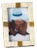 Maha Bone w/ Brass Trim Photo Frame- 4" x 6" For Sale