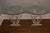 Pair of “Eclipse of Time” Table, USA 1990 Acrylic, Glass Signed at Base Mikhail Lozniko. 36" D x 21"H Minor scuffs and...
