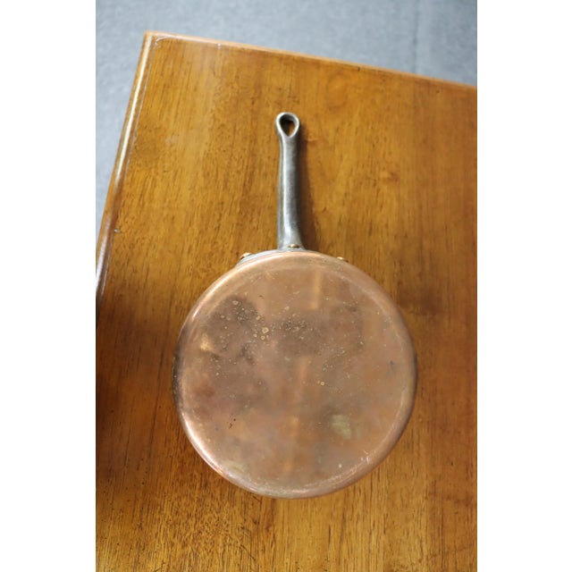 Made in France Copper Saucepan For Sale - Image 4 of 6