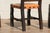 Set of 6 Spanish Revival Carved Wood & Tan Leather Dining Chairs For Sale - Image 10 of 18