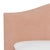Spritely Home Kenmore Headboard in Pink Champagne Luxe Velvet, Twin For Sale - Image 4 of 7
