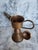 1950s Dutch Copper Pedastal Snotneus Whale Oil Lamp For Sale - Image 10 of 15