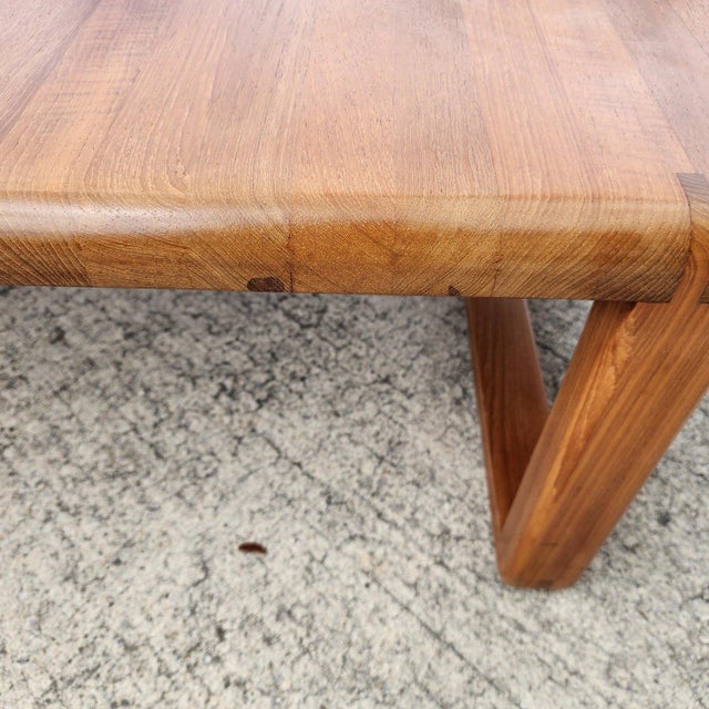 Danish Solid Teak Coffee Table by Niels Bach for Randers Möbel, 1960 For Sale - Image 15 of 15