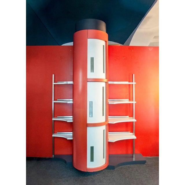 Formica Library Shelves by Luigi and Renato Manzoni, Italy, 1958 For Sale - Image 11 of 11