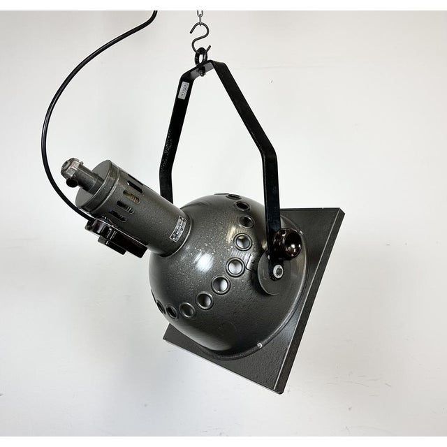 Grey Theatre Spotlight from Elektrosvit, 1970s For Sale - Image 12 of 18