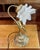 Tulip Lamp in Bronze and Glass, 1970s For Sale - Image 4 of 11
