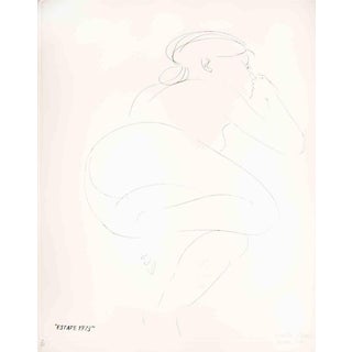 Emilio Greco, Estate 1973 Edition of 90, 1970s, Etching For Sale