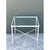 Mid-Century Modern Vintage Brown Jordan “Calcutta” Metal and Glass Patio Side Table For Sale - Image 3 of 12
