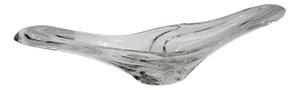 French Sculptural Crystal Bowl from Daum Nancy