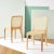 Contemporary Frank Rattan Dining Chair - Natural, Set of 2 For Sale - Image 3 of 11