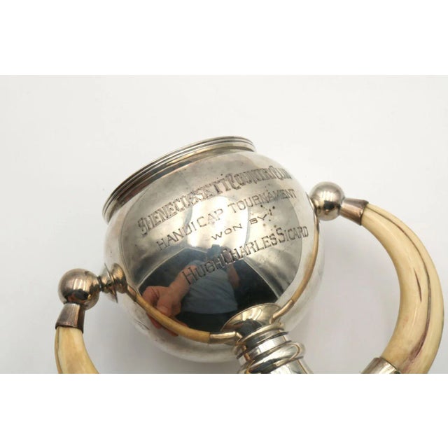 Traditional 1910s Sterling Silver Shenecossett Country Club Golf Trophy Cup For Sale - Image 3 of 5