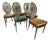 Ethan Allen Radius Dining Side Chairs, Set of Six For Sale