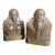 1930s Elizabethan Couple Bronze Bookends - Set of 2 For Sale