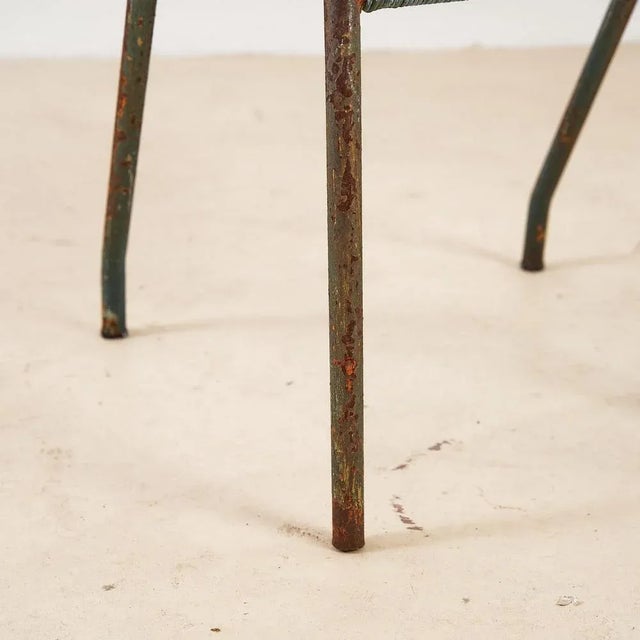 Vintage Metal Armchair, 1950s For Sale - Image 4 of 6