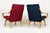 Set of Mid-Century Pink & Blue Bentwood Armchairs attributed to Jaroslav Smidek for TON, 1960s For Sale - Image 13 of 18