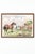 This vintage English equestrian art print by John Frederick Herring brings graceful country-house character to a living...