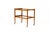 Mid-Century Modern 1960s Danish Modern Mid Century Teak Bar Cart Rolling Tea Service — Low Shelf For Sale - Image 3 of 6