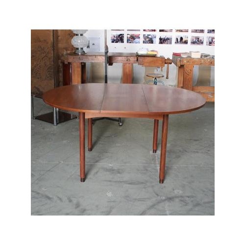 Round Extendable Table, Italy, 1960s For Sale - Image 13 of 15