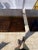 Mastercraft Walnut and Brass Dining Table With 2 X 20 Inch Leaf Extensions For Sale - Image 12 of 12