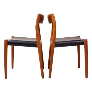 Danish Model 77 Chairs in Teak by Niels Otto (N. O.) Møller for J.L. Møllers, 1960s, Set of 2 For Sale