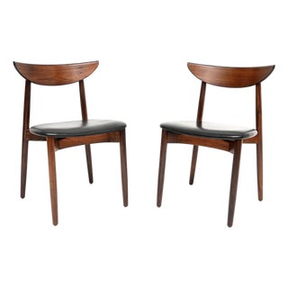 Vintage Danish Dining Chairs by Harry Ostergaard for Randers, 1960, Set of 2 For Sale