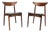 Vintage Danish Dining Chairs by Harry Ostergaard for Randers, 1960, Set of 2 For Sale
