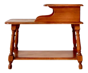 Mid-Century Ranch Style End Table