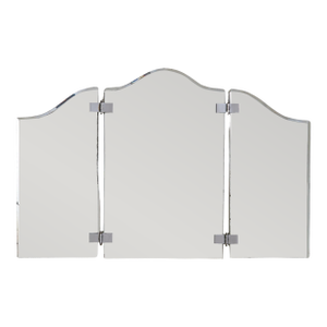 French Art Deco Triptych Vanity or Wall Mirror, 1930s