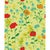 Poppies (var. 2) Wallpaper by Paule Marrot in Chartreuse For Sale
