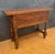 1940s Spanish Renaissance Low Console Table with Carved Front and Single Drawer For Sale - Image 6 of 13