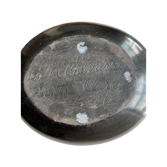 Native American Pottery From the Santa Clara Pueblo, Signed Stella Charavarria For Sale In Los Angeles - Image 6 of 15