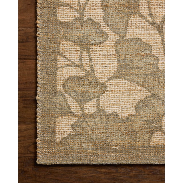 2020s Chris Loves Julia x Loloi Rue Olive / Sage 2'-3" x 3'-9" Accent Rug For Sale - Image 5 of 6
