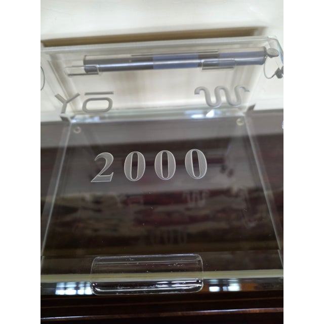 Rare King Ranch & Y O Bar Crystal Humidor #1/25 For Sale - Image 11 of 12